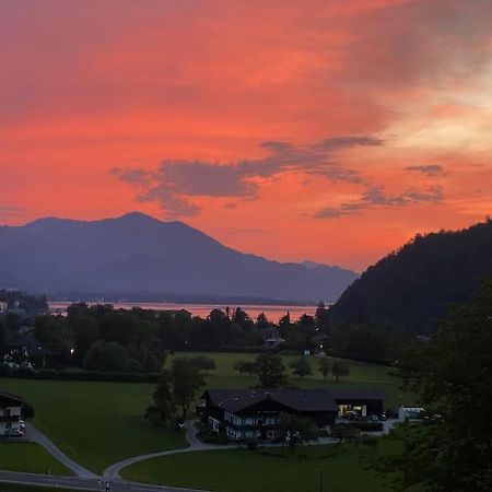Schoene Ferienwohnung Mit Wolfgangseeblick ชตรอเบิล ภายนอก รูปภาพ