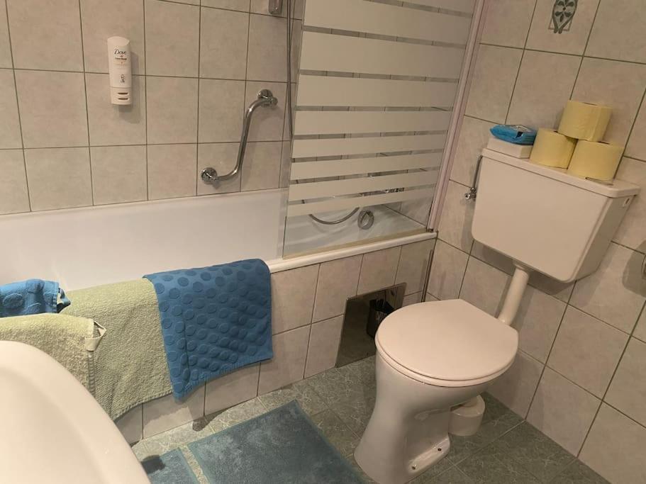 Schoene Ferienwohnung Mit Wolfgangseeblick ชตรอเบิล ภายนอก รูปภาพ